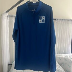 Under Armour Blue Quarter-Zip Pullover